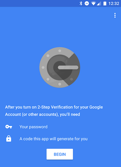 Google Authenticator App