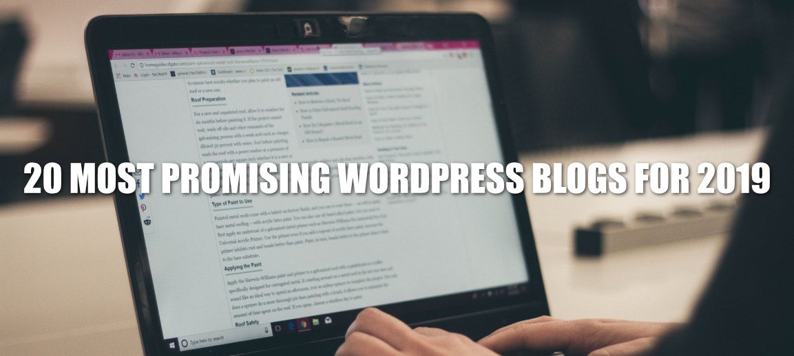 20 Most Promising WordPress Blogs to Follow in 2019